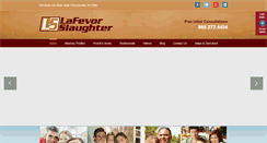 Desktop Screenshot of jameslafevor.com